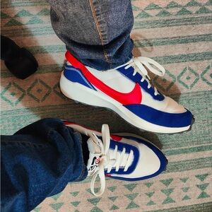 Nike Waffle Debut Swoosh - DV0527-001 - Men’s Size 10.5